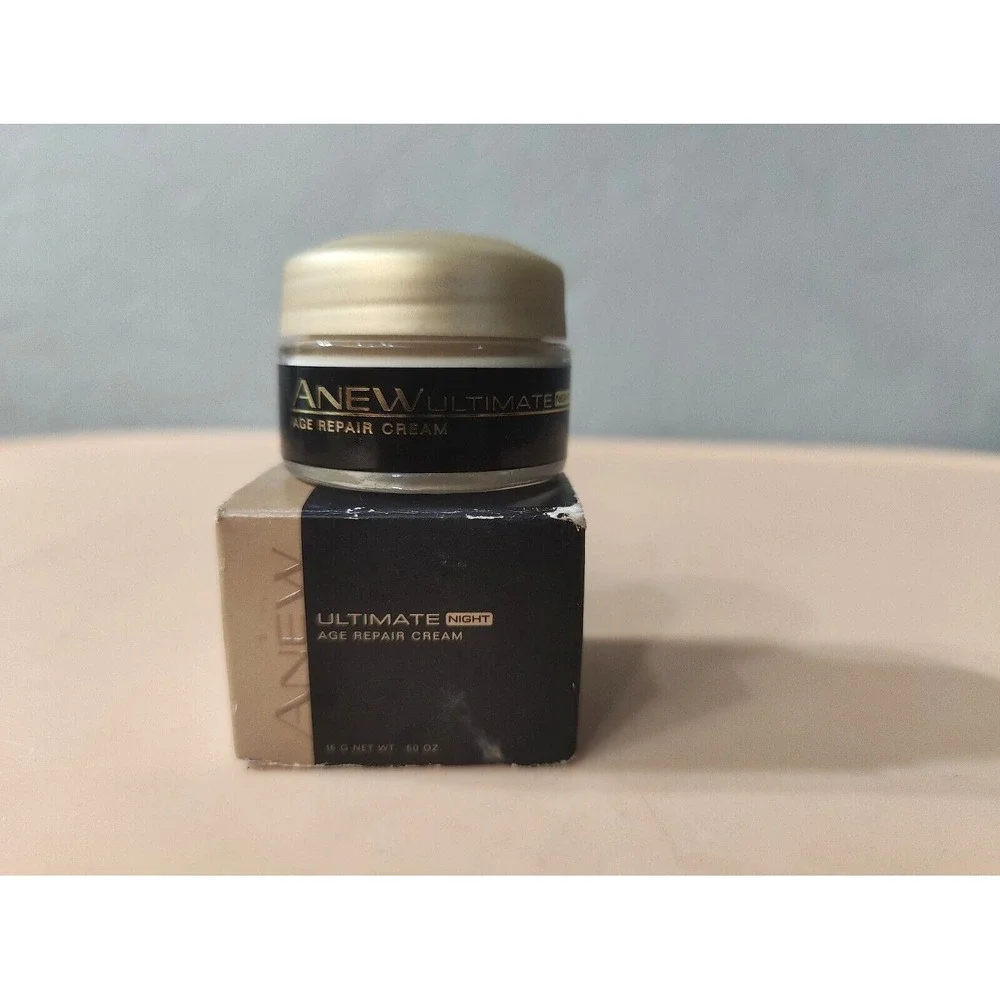 AVON Anew Ultimate NIGHT Age Repair Cream 15ml ‎ 0.5oz Travel Size ~ NEW